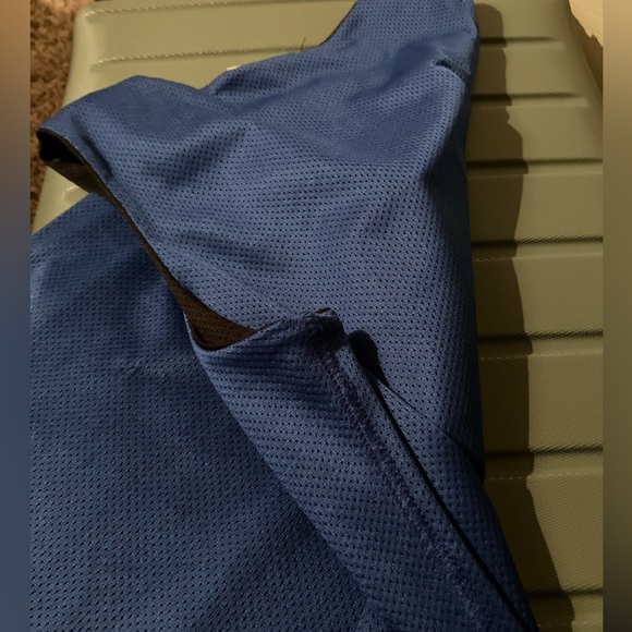 NIKE REVERSIBLE BASKETBALL JERSEY UNISEX FOR KIDS ROYAL BLUE OR BLACK SMALL - Picture 5 of 13